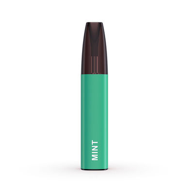ποιότητας  400mAh Mint Flavor Pods / Rechargeable E Cigarette 1200 Puffs Εργοστάσιο