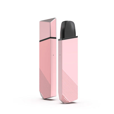 ποιότητας  Pink Vape Pen Pod System Starter Kits 360mAh Rechargeable 110m Length Εργοστάσιο