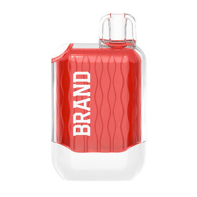 Αρχικός κατασκευαστής για το νέο μίας χρήσης λοβό Vape 6000 κρυστάλλου υπηρεσία cOem ριπών