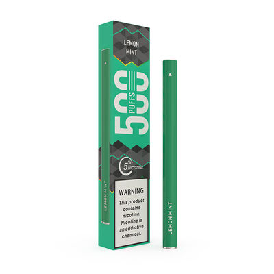 Τσιγάρα ατμού cOem 280mAh Ε/μέντα μίας χρήσης Vape 3.0Ω 1.3ml λεμονιών
